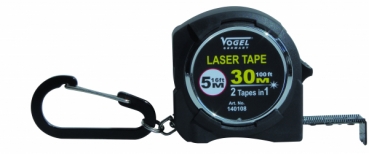 Digital Bandmaß mit Laser-Entfernungsmesser, 5 m